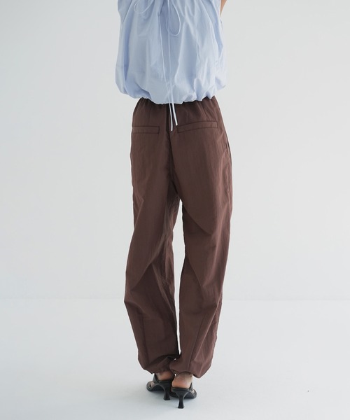CLANE（クラネ） ワイドパンツ パンツ COTTON PARACHUTE PANTS