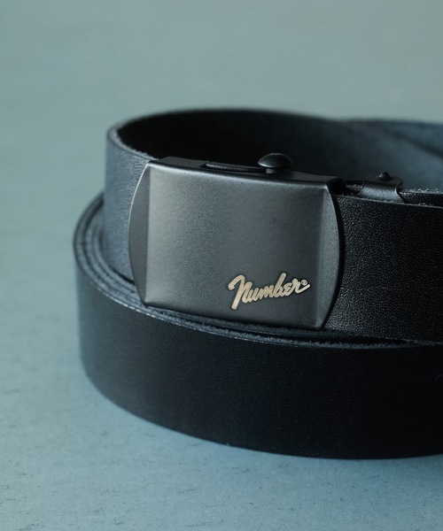 NUMBER (N)INE（ナンバーナイン） ベルト LEATHER GACHA BELT / レザー