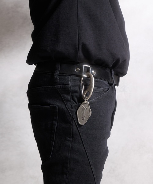 ナンバーナイン 編み込み 紐 ベルト NUMBER (N)INE（ナンバーナイン） ベルト LEATHER GACHA BELT / レザー