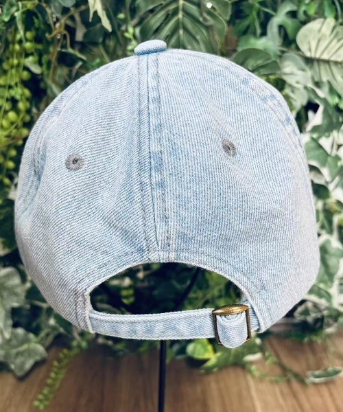LETee キャップ 帽子 デニムフリンジCAP レディース : ZOZOTOWN