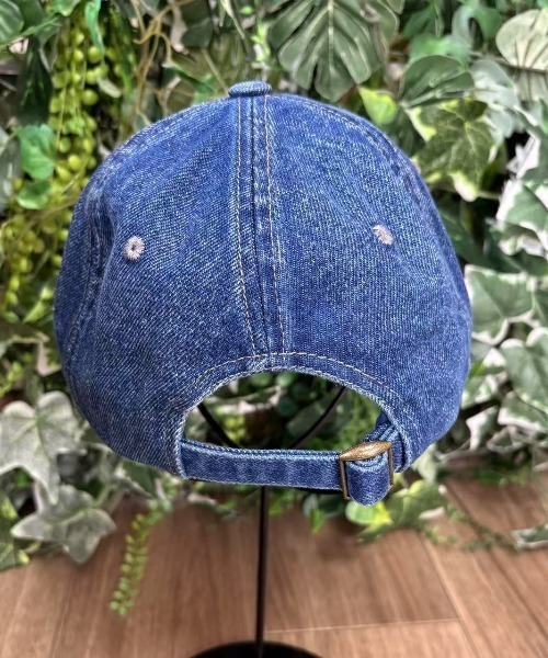 LETee キャップ 帽子 デニムフリンジCAP レディース : ZOZOTOWN