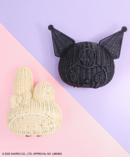 新品　アコモデ　マイメロディ　ミニバッグ　カゴバッグ　ショルダー　サンリオ sanrio かごバッグ カゴバッグ sannrio（サンリオ）/マイ