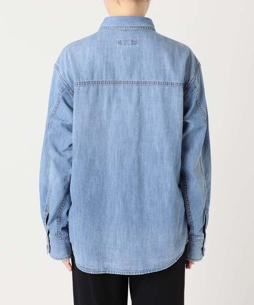 ブラウス シャツ 「追加」ライトオンスデニムシャツ レディース Spick＆Span ブラウス シャツ 「追加」ライトオンスデニムシャツ
