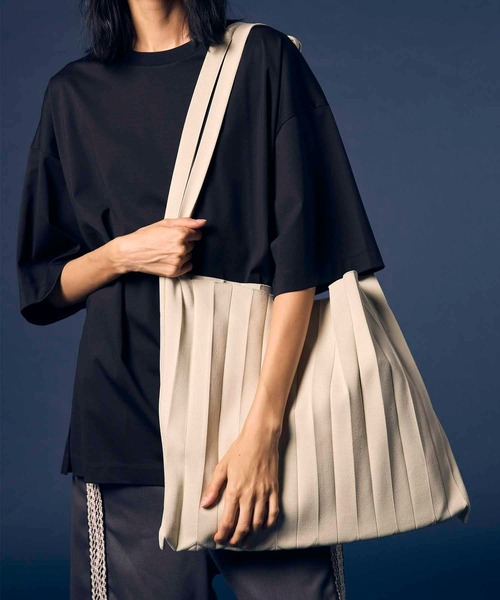 【美品】PLEATS PLEASE プリーツトートバック ショルダー MAISON SPECIAL ショルダーバッグ 「UNISEX」「EX」Pleats Knit