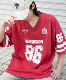 tシャツ WEGO/「25年春夏新作」パウダーブリーチホッケーT メンズ レディース｜ZOZOTOWN Yahoo!店