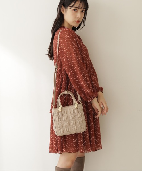 JILL BY JILLSTUART ベージュ ハンドバッグ JILL by STUART 「JILL STUART」 2WAYバッグ FREE ベージュ