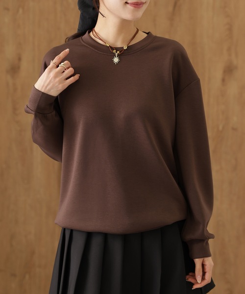 DAYRA トレーナー スウェット クルーネック ベーシック 長袖