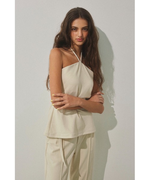 ALEXIA STAM（アリシアスタン） カップ付き キャミソール Halter Neck
