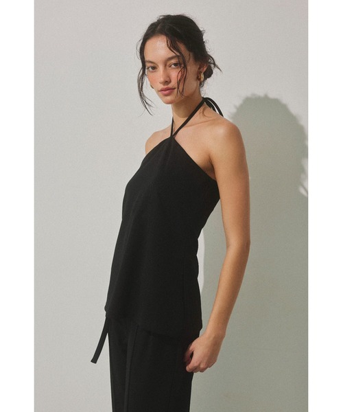 ALEXIA STAM（アリシアスタン） カップ付き キャミソール Halter Neck