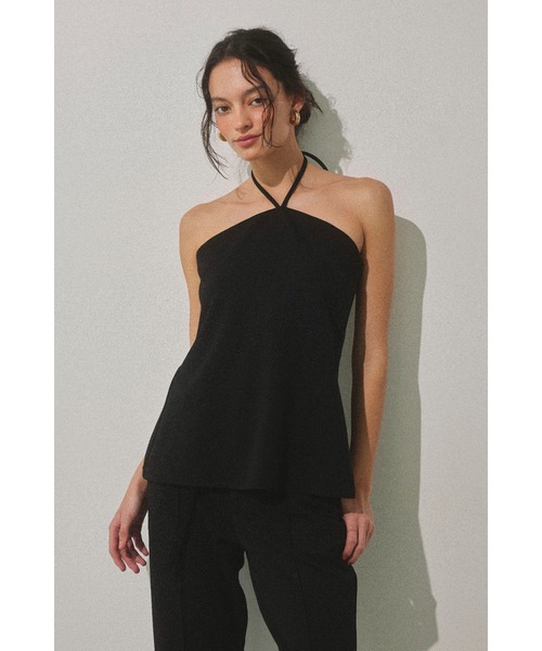 ALEXIA STAM（アリシアスタン） カップ付き キャミソール Halter Neck