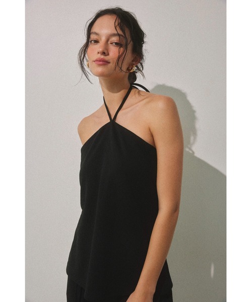 ALEXIA STAM（アリシアスタン） カップ付き キャミソール Halter Neck