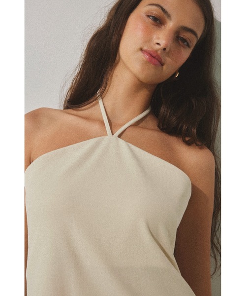 ALEXIA STAM（アリシアスタン） カップ付き キャミソール Halter Neck