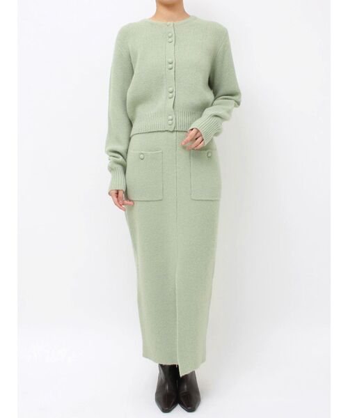 LAGUNAMOON（ラグナムーン） ワンピース カーデニットセットアップ