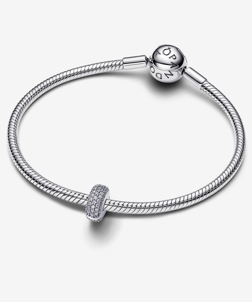 クリアパヴェクリップチャーム PANDORA チャーム パヴェ クリップ レディース : ZOZOTOWN Yahoo