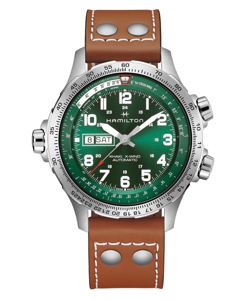腕時計 HAMILTON 「ハミルトン」 腕時計 Khaki Aviation （カーキ アビエーション） X-WIND オート 自動巻き 45MMの画像