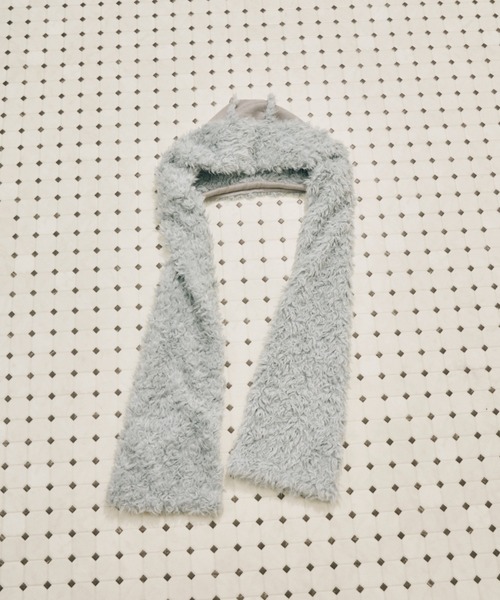 J1U by LA BELLE ETUDE マフラー ストール ムートンライクボンディング