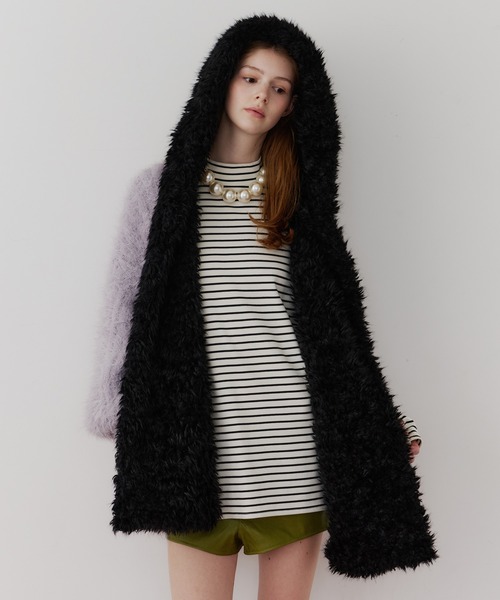 【新品未使用】LA BELLE ETUDEムートンマフラー 0815J100994_44de78c6-3c28-471b