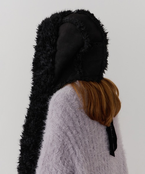 J1U by LA BELLE ETUDE マフラー ストール ムートンライクボンディング