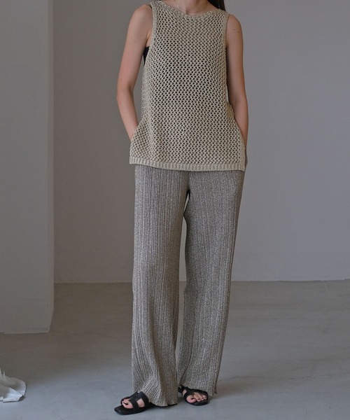 AKTE（アクテ） イージーパンツ FREE シルバー レディース : ZOZOTOWN