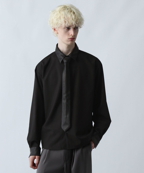 HARE（ハレ） シャツ ネクタイデザインシャツ(HARE) メンズ : ZOZOTOWN