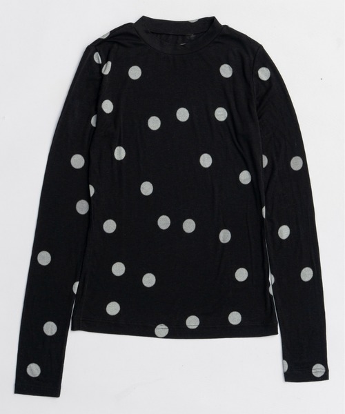 MAISON SPECIAL（メゾンスペシャル） tシャツ Sheer Dot Layered Tops