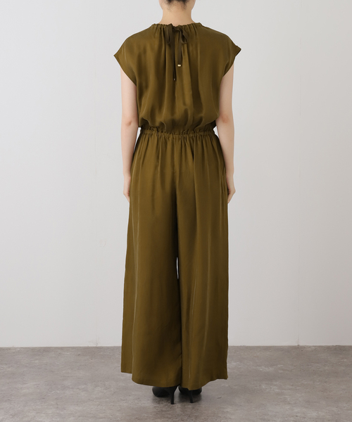 IENA（イエナ） オールインワン ギャザーネックオールインワン