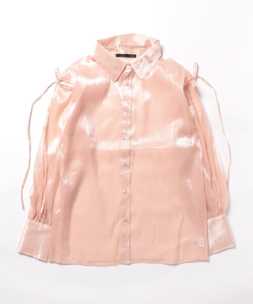 「Heather」 長袖シャツ FREE ピンク レディース_画像2