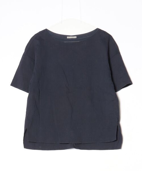 theory luxe（セオリーリュクス） 半袖ブラウス 38 ネイビー 