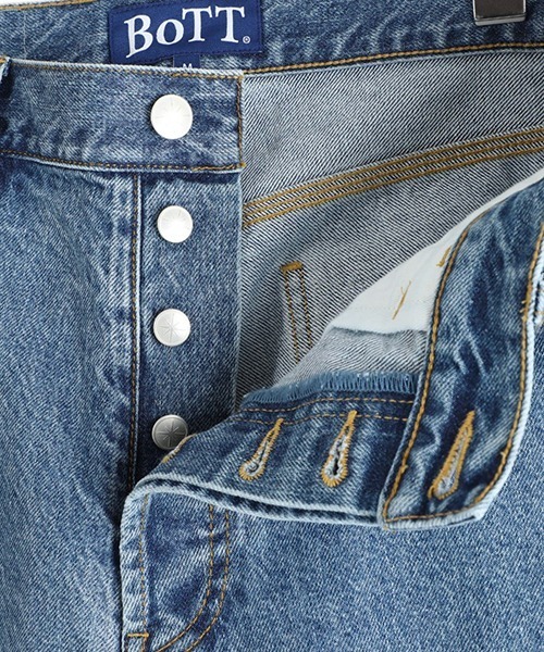 BoTT（ボット） ジーンズ BOTT / ボット：Sparkle Denim Painter Short
