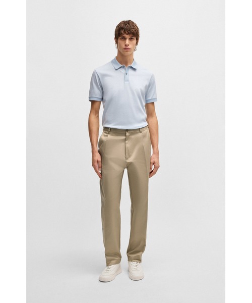 BOSS（HUGO BOSS） パンツ リラックスフィットパンツ コットンツイル