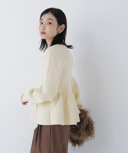 NATURAL BEAUTY BASIC（ナチュラルビューティーベーシック） ニット