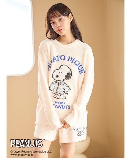 gelato pique（ジェラートピケ） パジャマ ルームウェア 「PEANUTS