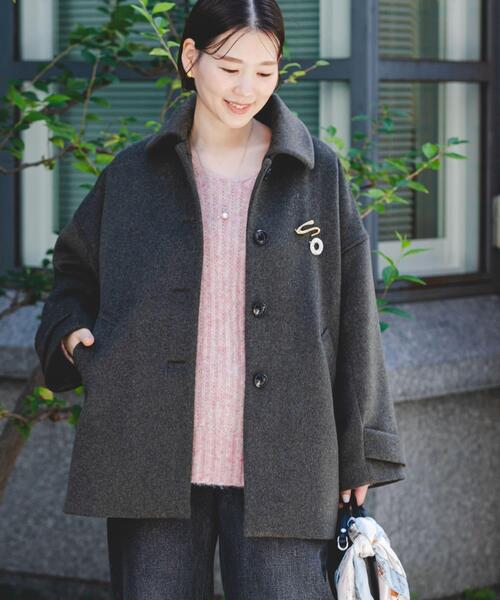 F by ROSSO（エフバイロッソ） ステンカラーコート コート 「UR TECH