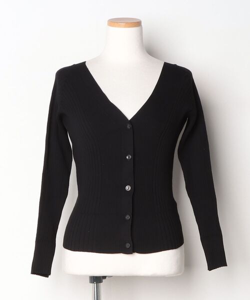 FRAY I.D シアーニットカーディガン　新品タグ付き シアーニットカーディガン(カーディガン)｜トップス｜FRAY I.D（フレイ