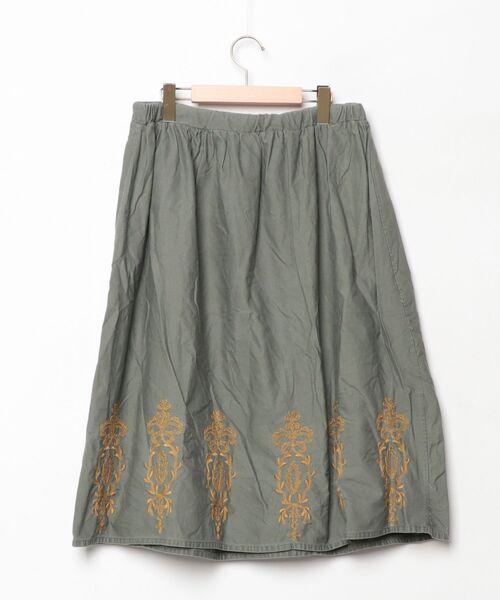 「soulberry」 フレアスカート M グリーン レディース_画像2