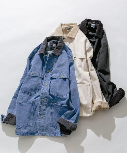 「ARMY TWILL」 ジャケット MEDIUM チャコールグレー メンズ_画像2