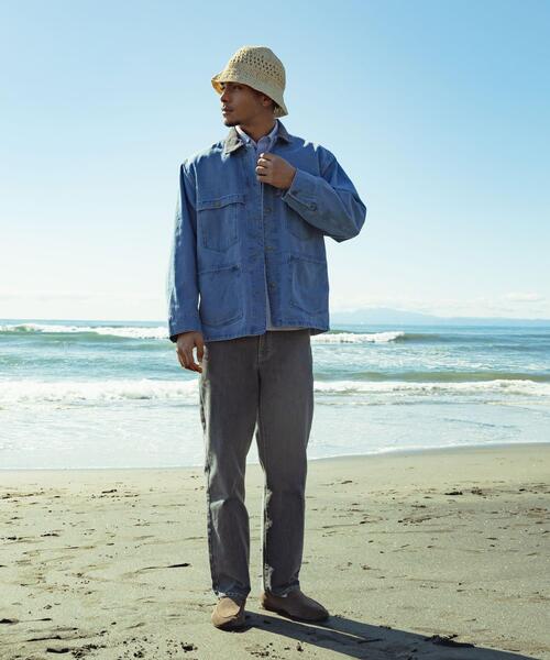 「ARMY TWILL」 ジャケット MEDIUM チャコールグレー メンズ_画像4