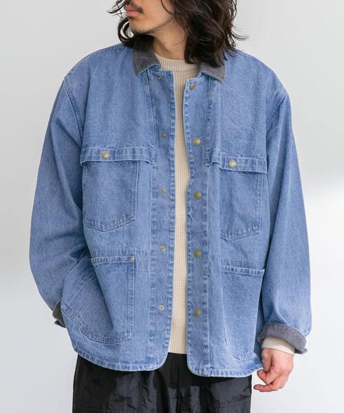 「ARMY TWILL」 ジャケット MEDIUM チャコールグレー メンズ_画像6