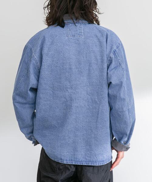 「ARMY TWILL」 ジャケット MEDIUM チャコールグレー メンズ_画像8
