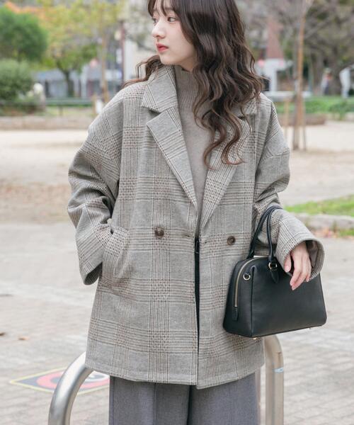 アイテムズ アーバンリサーチ（ITEMS URBAN RESEARCH）/オーバーサイズジャケット ITEMS URBANRESEARCH（アイテムズ アーバンリサーチ） ノーカラー