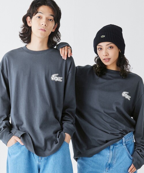 LACOSTE（ラコステ） 長袖Tシャツ 3 グレー メンズ : ZOZOTOWN Yahoo