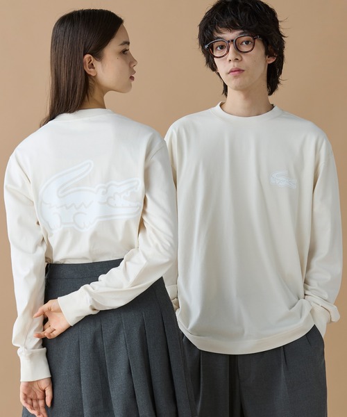 Lacoste グレー 長袖シャツ Lacoste グレー 長袖シャツ LACOSTE（ラコステ） 長袖Tシャツ 3 グレー