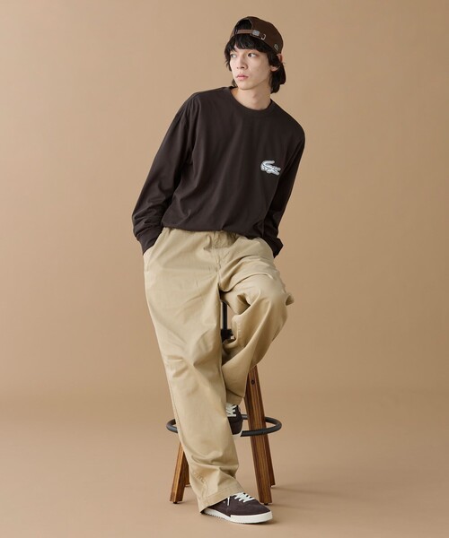 LACOSTE（ラコステ） 長袖Tシャツ 3 グレー メンズ : ZOZOTOWN Yahoo