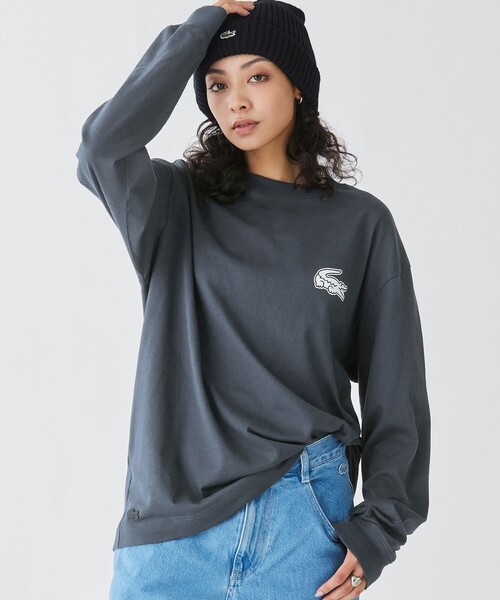 LACOSTE（ラコステ） 長袖Tシャツ 3 グレー メンズ : ZOZOTOWN Yahoo