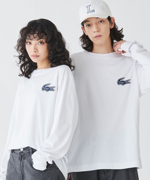 LACOSTE（ラコステ） 長袖Tシャツ 3 グレー メンズ : ZOZOTOWN Yahoo