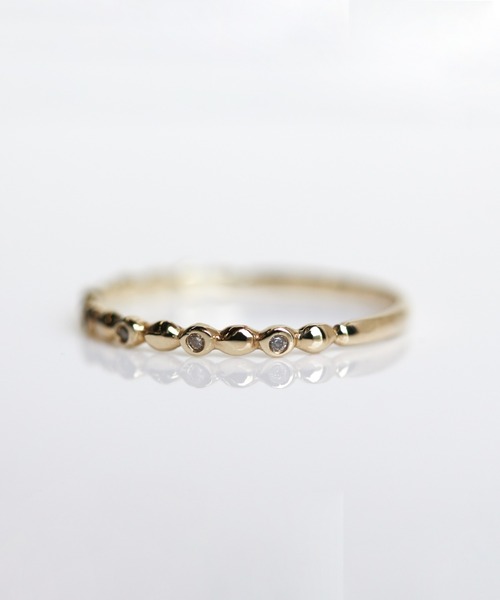 cui-cui（キュイキュイ） 指輪 リング ダイヤモンド ドット リング