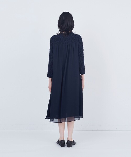 ADIEU TRISTESSE（アデュートリステス） ワンピース カットジャカード 