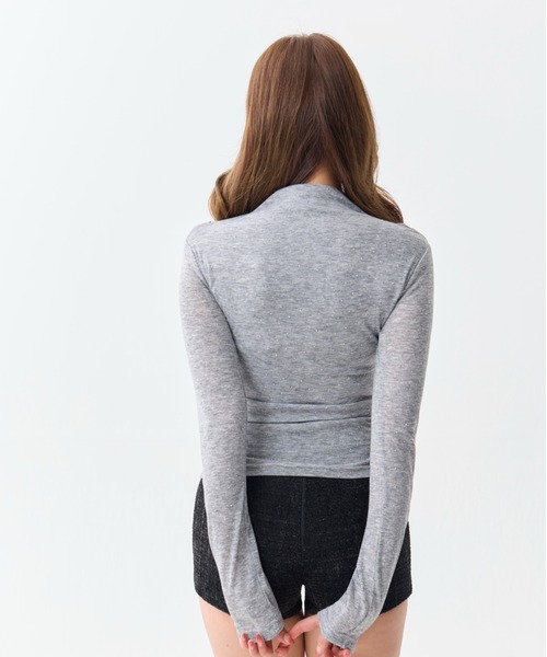 ANDWANG tシャツ AND bijou high neck tops レディース : ZOZOTOWN ANDWANG tシャツ AND bijou high neck tops レディース : ZOZOTOWN
