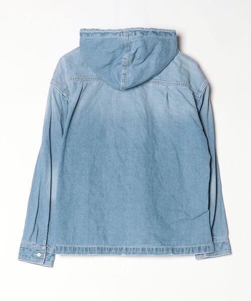 [X-girl] рубашка с длинным рукавом 1 голубой женский 