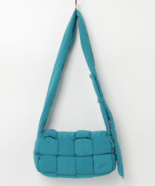 「BOTTEGA VENETA」 パデッド テック カセット ショルダーバッグ - グリーン レディース_画像2